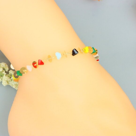 Handmade Anklet – A Stylish Choice for Women, Thoughtful Gift Idea, EVCH1400 - Picture 8 of 10